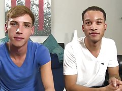 Twink gives massage to old man and sissy diapered twinks 