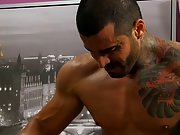 Huge heavy come solo masturbation teen boy twink and hairy cowboy jerks off in shower at I'm Your Boy Toy